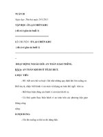 Giáo án lớp 3 năm 2011 - Tuần 20 ppt