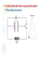Bài giảng vật lý : Mạch dao động điện từ part 2 pdf