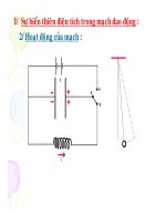Bài giảng vật lý : Mạch dao động điện từ part 5 doc
