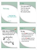 Thiết bị mạng ppt