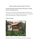 Vật liệu truyền thống và hiện đại trong kiến trúc nhà vườn pps