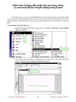 Giáo trình hướng dẫn phân tích sử dụng công cụ oval tool để tạo chuyển động trong scene p1 pdf