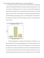 Sự thõa mãn của khách hàng và hoàn thiện quá trình phục vụ Khách hàng tại Cty TCM - 9 pptx