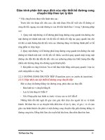 Giáo trình phân tích mục đích của việc thiết kế đường cong chuyển tiếp theo lực ly tâm p1 ppsx