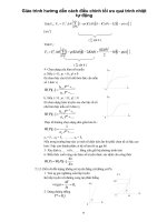 Giáo trình hướng dẫn cách điều chỉnh tối ưu quá trình nhiệt tự động phần 1 docx