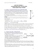 Bài tập cơ học đại cương - Phần 1 Cơ học vật rắn - Chương 3 doc