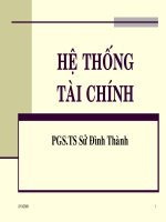 Hệ thống tài chính potx