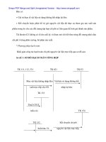 Tổ chức kế tóan sản xuất và tính giá thành chi phí tại Cty in Quảng Bình - 2 doc