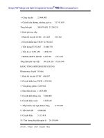 Xây dựng hệ thống báo cáo bộ phận phục vụ quản lý nội bộ tại Cty du lịch - 6 ppsx