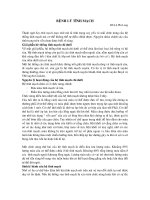 BỆNH LÝ TĨNH MẠCH pptx