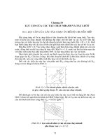 ĐỘNG LỰC TÀU THUỶ - PHẦN 1 LỰC CẢN CHUYỂN ĐỘNG CỦA TÀU - CHƯƠNG 10 docx