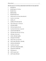 Bài tập về luật chương 1 ppt