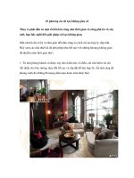 10 phương án cải tạo không gian cũ pptx