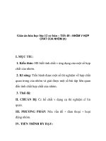 Giáo án hóa học lớp 12 cơ bản – Tiết 48 : NHÔM V HỢP CHẤT CỦA NHÔM (tt) doc