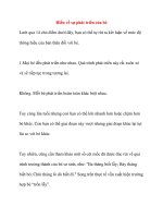 Hiểu về sự phát triển của bé pot