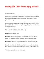 hướng dẫn Cách vẽ các dạng biểu đồ pps