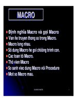 Cấu trúc Máy tính và Lập trình Assembly - Chương 9 potx