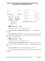 Giáo trình hướng dẫn sử dụng fillet và chamfer trong quá trình vẽ đối tượng phân khúc p1 pdf