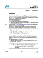 Hướng dẫn sử dụng UM0251 potx