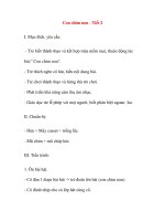 Giáo án âm nhạc lớp chồi: Con chim non - Tiết 2 pdf