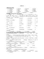 KÝ THI THỬ HSG MÔN ANH VĂN NĂM 2011 - TEST 33 doc