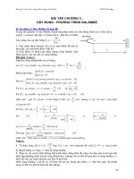 Bài tập cơ học đại cương - Phần 2 Dao động và sóng cơ - Chương 2 pps