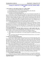 Bài giảng Quản trị chiêu thị - Chương 10 pps