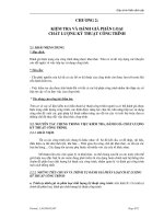 GIÁO TRÌNH KHAI THÁC, KIỂM ĐỊNH, SỬA CHỮA, TĂNG CƯỜNG CẦU - CHƯƠNG 2 pot