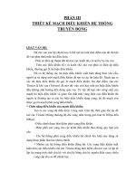 CÔNG NGHỆ MÁY BÀO GIƯỜNG - PHẦN III docx