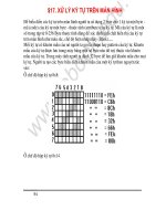 Đồ họa máy tính - Chương 5 Tô màu, Font chữ - Bài 17 ppt