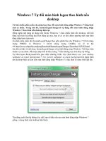 Windows 7 Tự đổi màn hình logon theo hình nền desktop docx