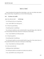 LẬP TRÌNH TRỰC QUAN - PHẦN II VISUAL BASIC - BÀI 14 pdf