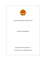 QCVN 01 - 52 : 2011/BNNPTNT pot