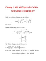 Chương 1: Một Vài Nguyên Lí Cơ Bản - NGUYÊN LÝ DIRICHLET_3 ppsx