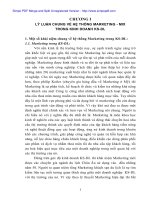 Marketing Mix trong lĩnh vực khách sạn du lịch và ứng dụng tại Khách sạn ASEAN - 1 pptx