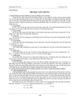 Bài Giảng Môn Trắc Đạc - Chương 11 pptx