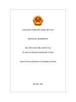 QCVN 01 - 49 : 2011/BNNPTNT pptx