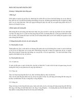 CƠ SỞ MÔI TRƯỜNG ĐẤT, NƯỚC, KHÔNG KHÍ - PHẦN II MÔI TRƯỜNG ĐẤT potx