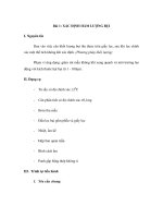 Thí nghiệm quan trắc khảo sát môi trường - Phần 1 - Bài 1 pptx