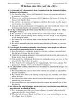 Đề thi tham khảo Môn: Anh Văn – Đề 24 docx