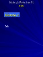 bài giảng  phép trừ trong phạm vi 3