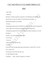 CÁC NGUYÊN LÝ CỦA NHIỆT ĐỘNG LỰC HỌC ppsx