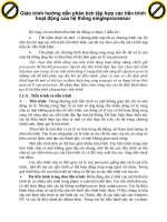 Giáo trình hướng dẫn phân tích tập hợp các tiến trình hoạt động của hệ thống singleprocessor p1 ppt