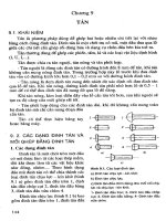 Giáo trình KỸ THUẬT NGUỘI - Chương 9 pps