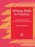 Writing Skills in Practice health professionals phần 1 ppt