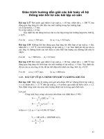 Giáo trình hướng dẫn giải các bài toán về hệ thống nén khí từ các bài tập có sẵn phần 1 docx