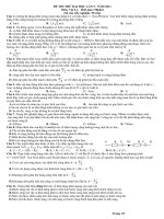 Đề thi thử đại học môn vật lý lần 5 năm 2011 pps