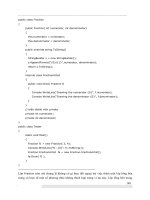 Giáo trình hướng dẫn phân tích tạo ra những kiểu dữ liệu mới bằng việc tạo ra các lớp đối tượng đa hình p6 pps