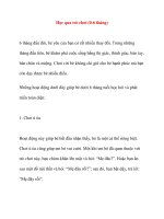 Học qua trò chơi (0-6 tháng) ppsx