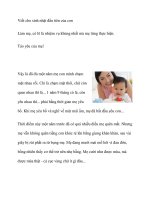 Viết cho sinh nhật đầu tiên của con ppsx